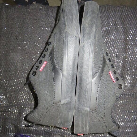 BOGO Levi's Comfort Casual Canvas & Denim Sneakers in Black size 8.5 - Picture 6 of 11